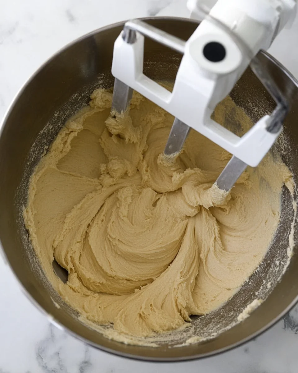 Creaming butter and sugars