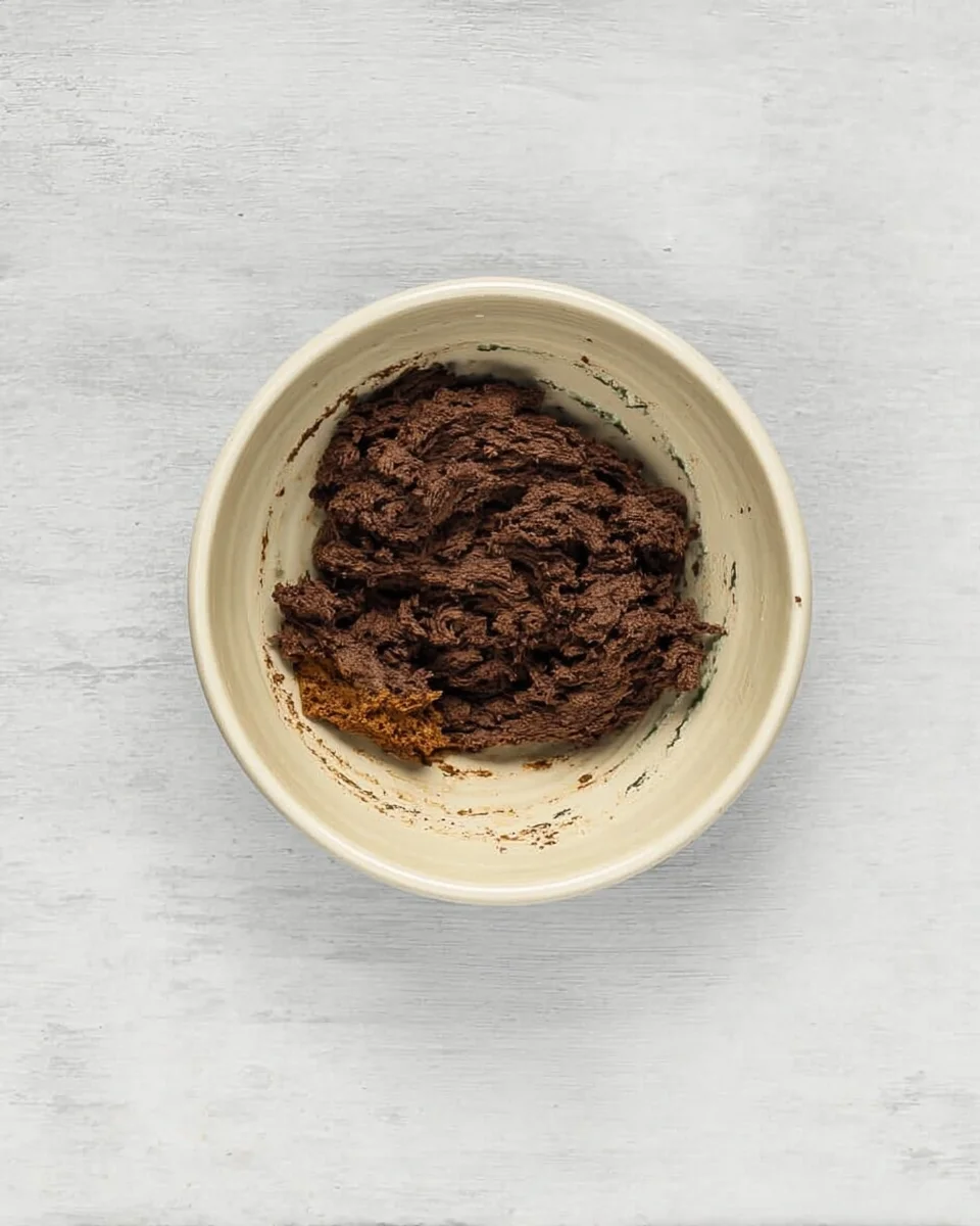 All ingredients mixed in a bowl. All ingredients mixed in a bowl.