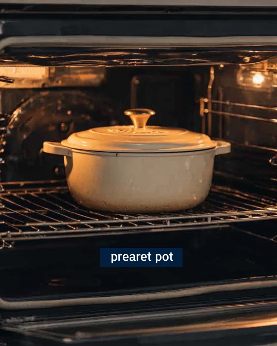 Preheating dutch oven in oven for homemade bread