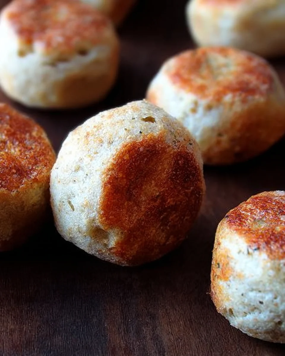 Baked in muffin tins, these super-easy, no-knead dinner rolls are a snap to throw together and might just be the show stopper on your holiday table. // alexandracooks.com Freshly baked thyme dinner rolls.