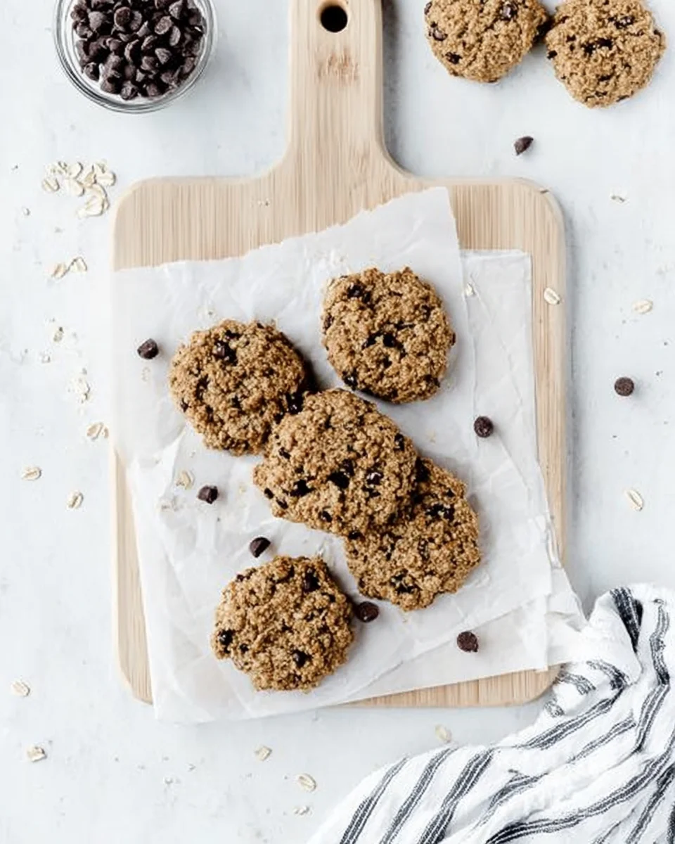 a healthy breakfast cookie made from pantry staple ingredients.