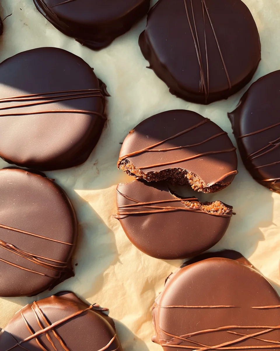 Top view of cookies.