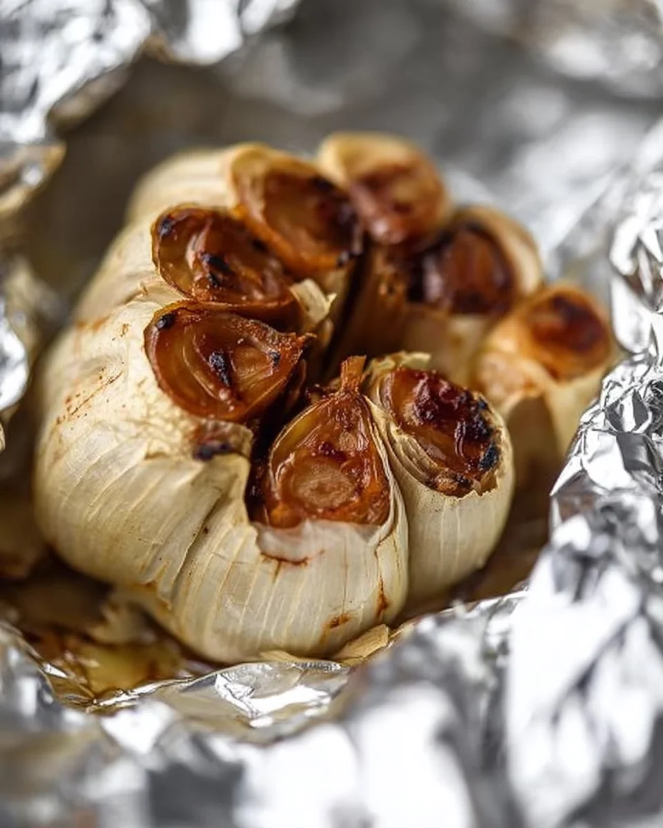 roasted garlic parmesan herb pull-apart bread I howsweeteats.com
