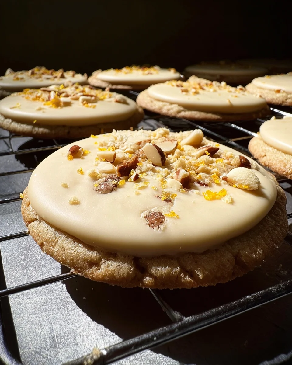 Side view of cookie. Side view of cookie.