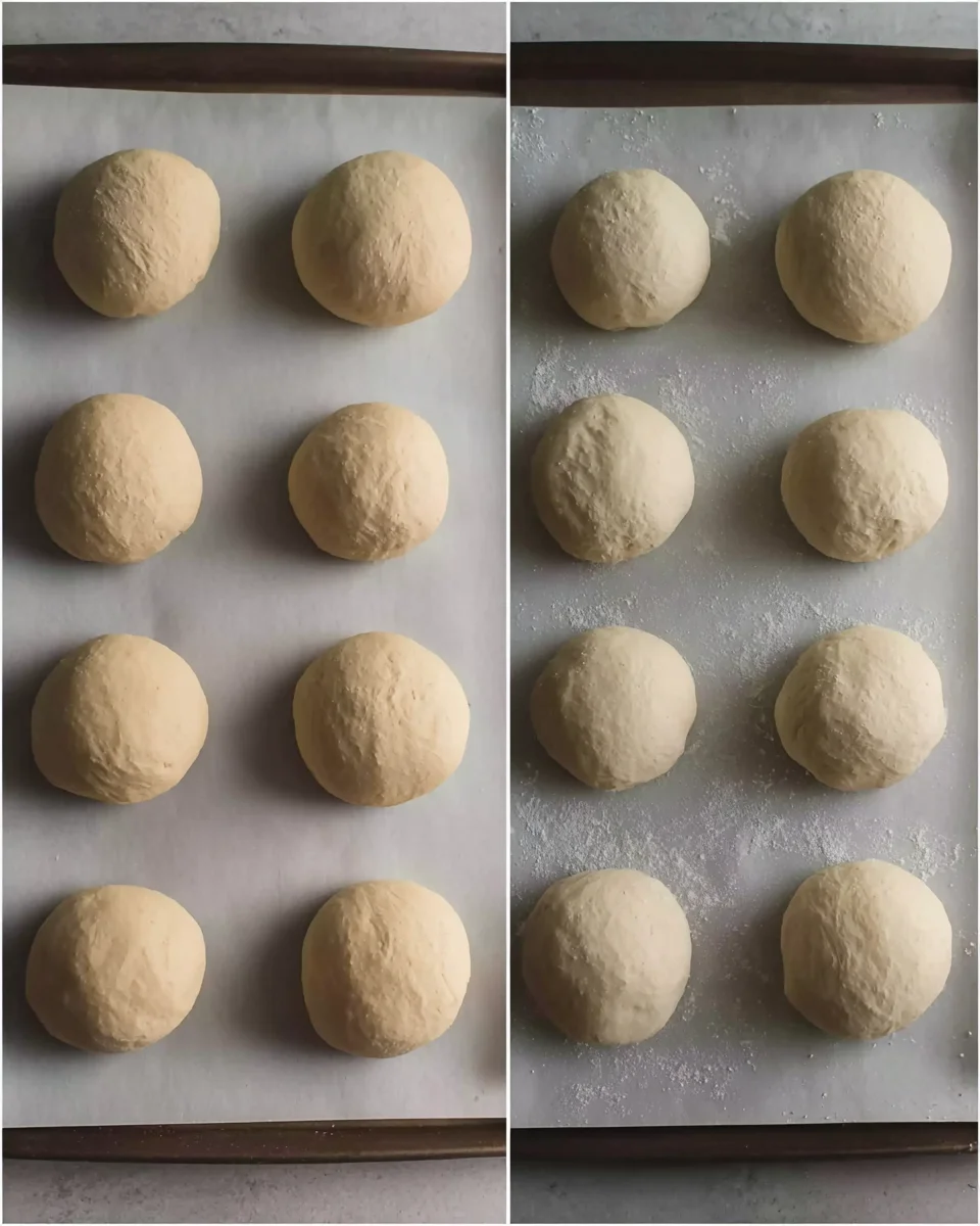 __opt__aboutcom__coeus__resources__content_migration__serious_eats__seriouseats.com__images__2016__11__20161103-hard-dinner-rolls-vicky-wasik-dough-collage-2-3ee37c9afe294e9387659af07f12db61.jpg Dinner roll dough balls on baking sheet before and after a rise.