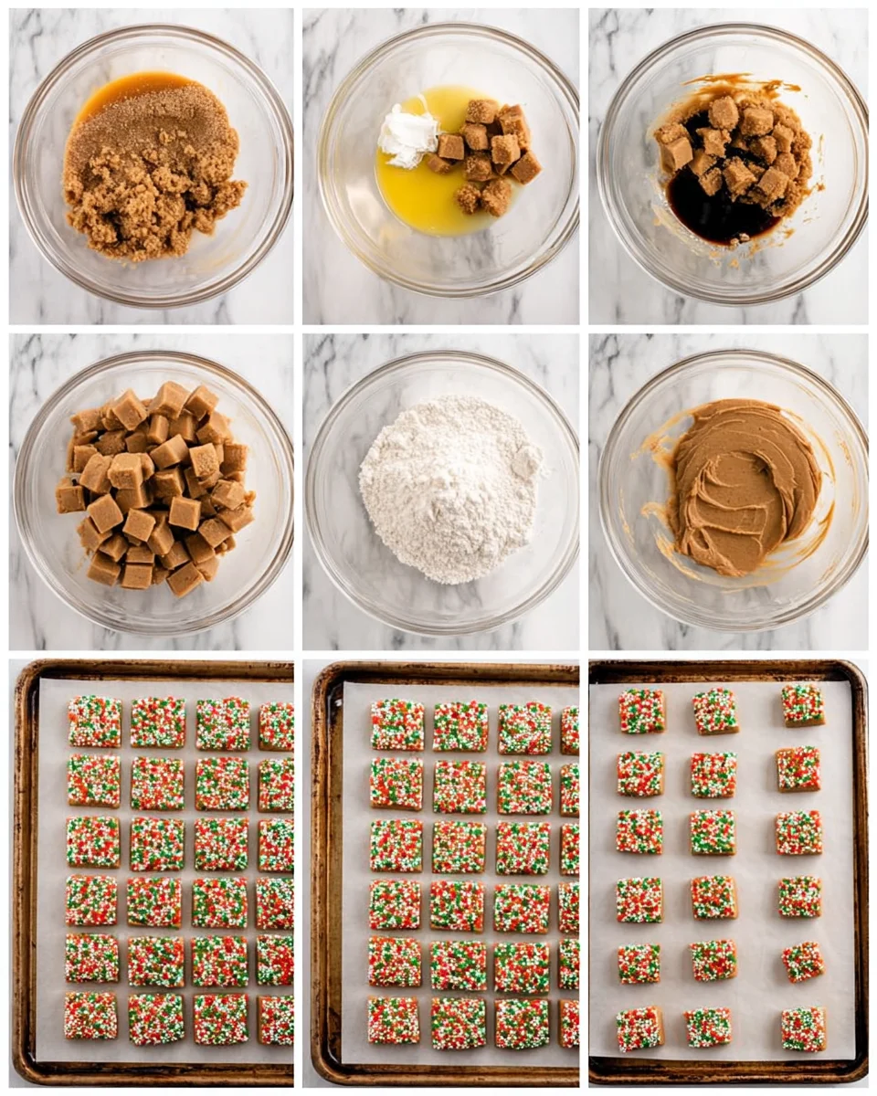 how to make Gingerbread Cookie Bites