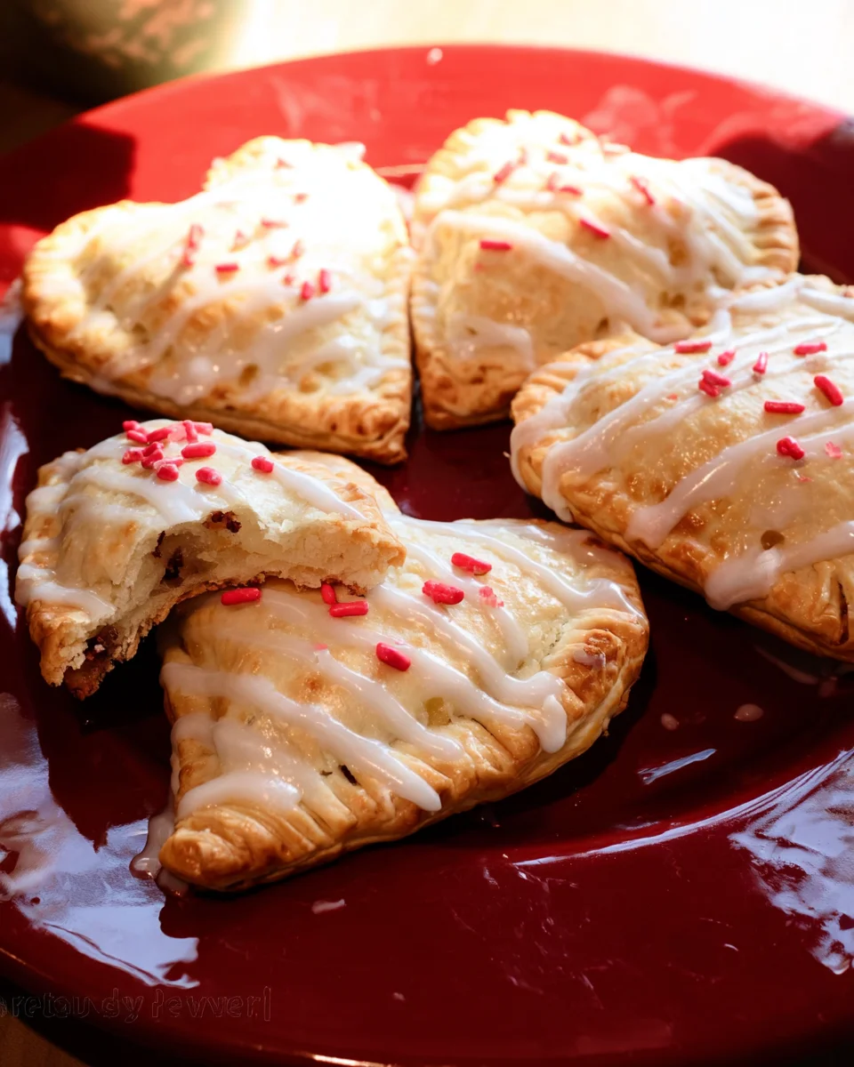 Valentine's Day mini Apple Pie.