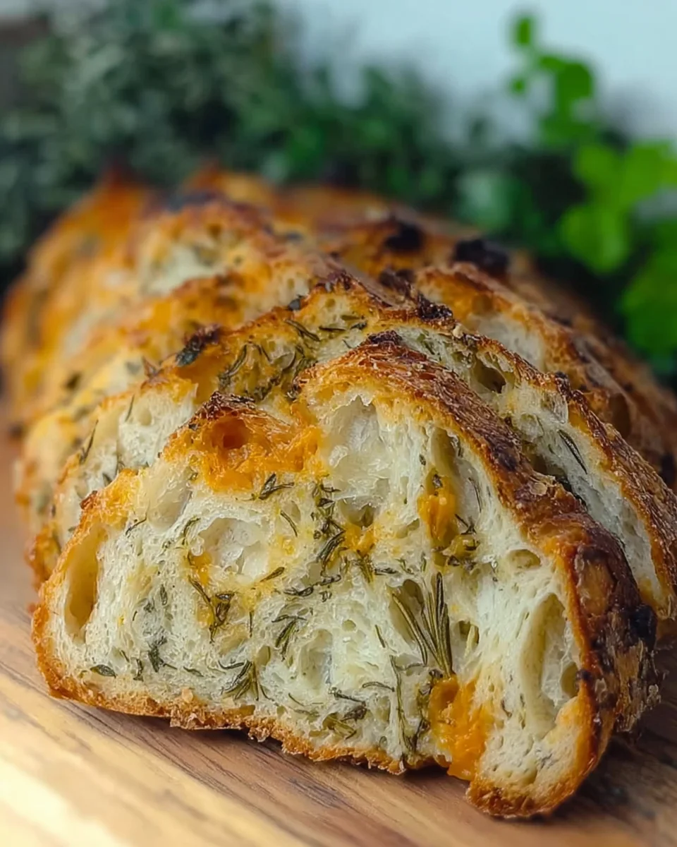 italian herbs and cheese bread