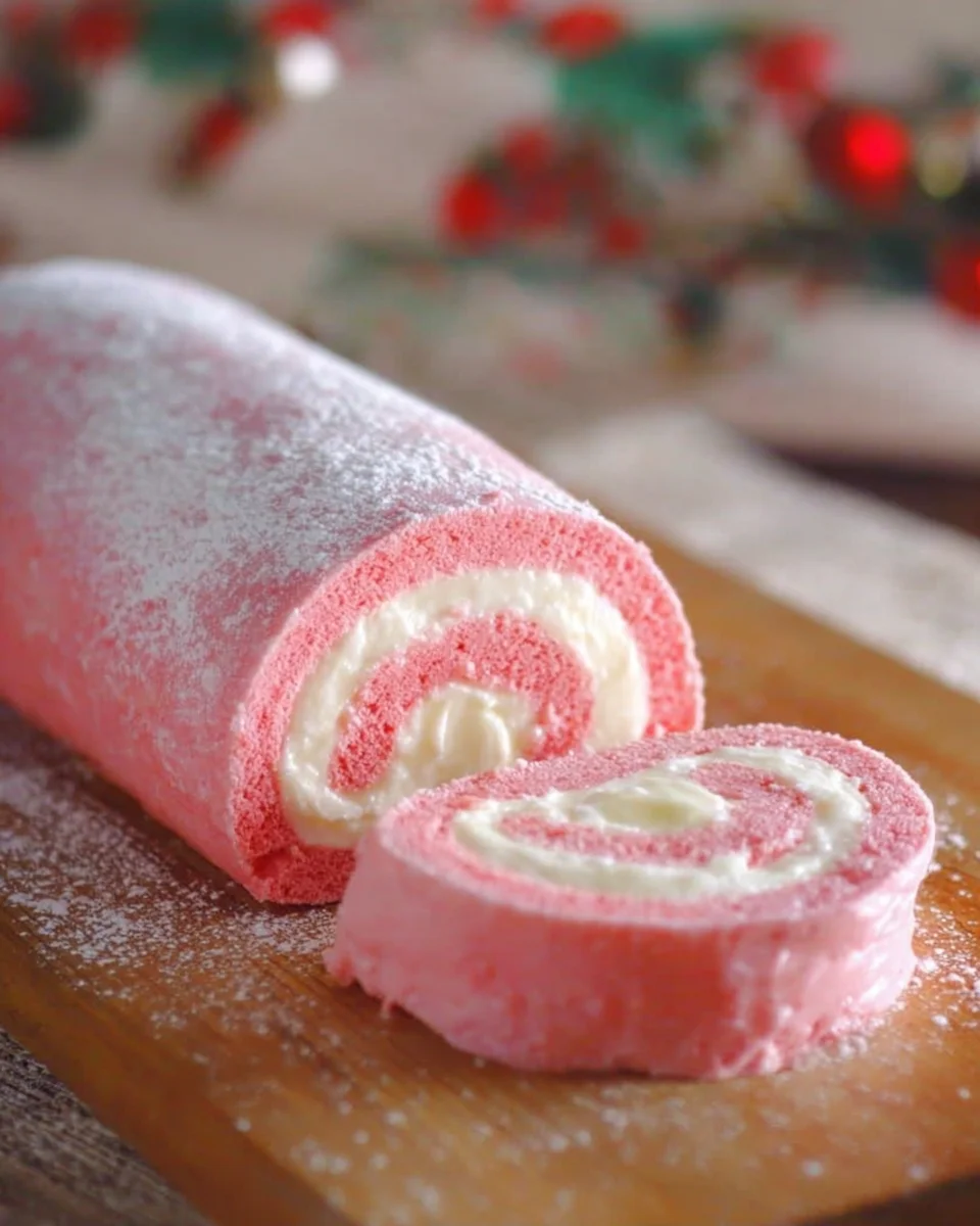 Pink-Velvet-Cake-Roll-3.jpg Pink velvet sponge cake roll