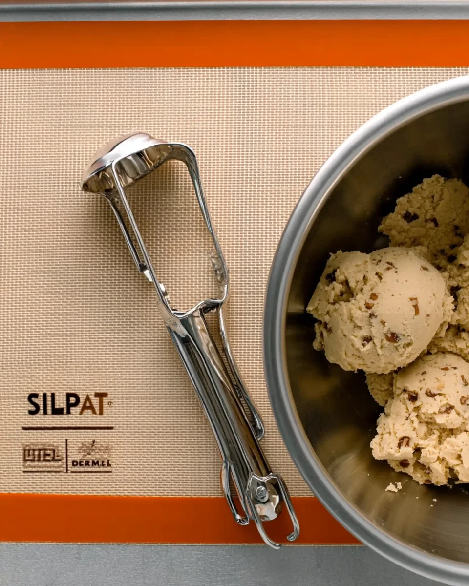 Prepare pan for cookies