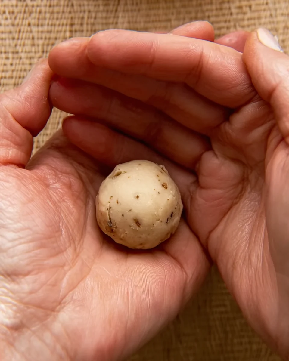 Roll dough into a ball 