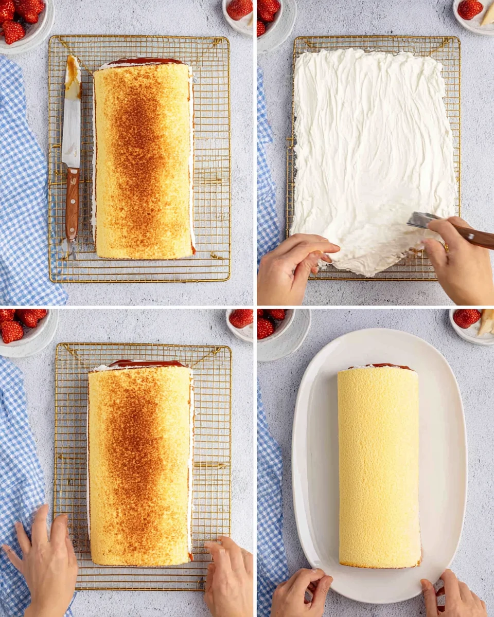 Step six photo for Swiss Roll