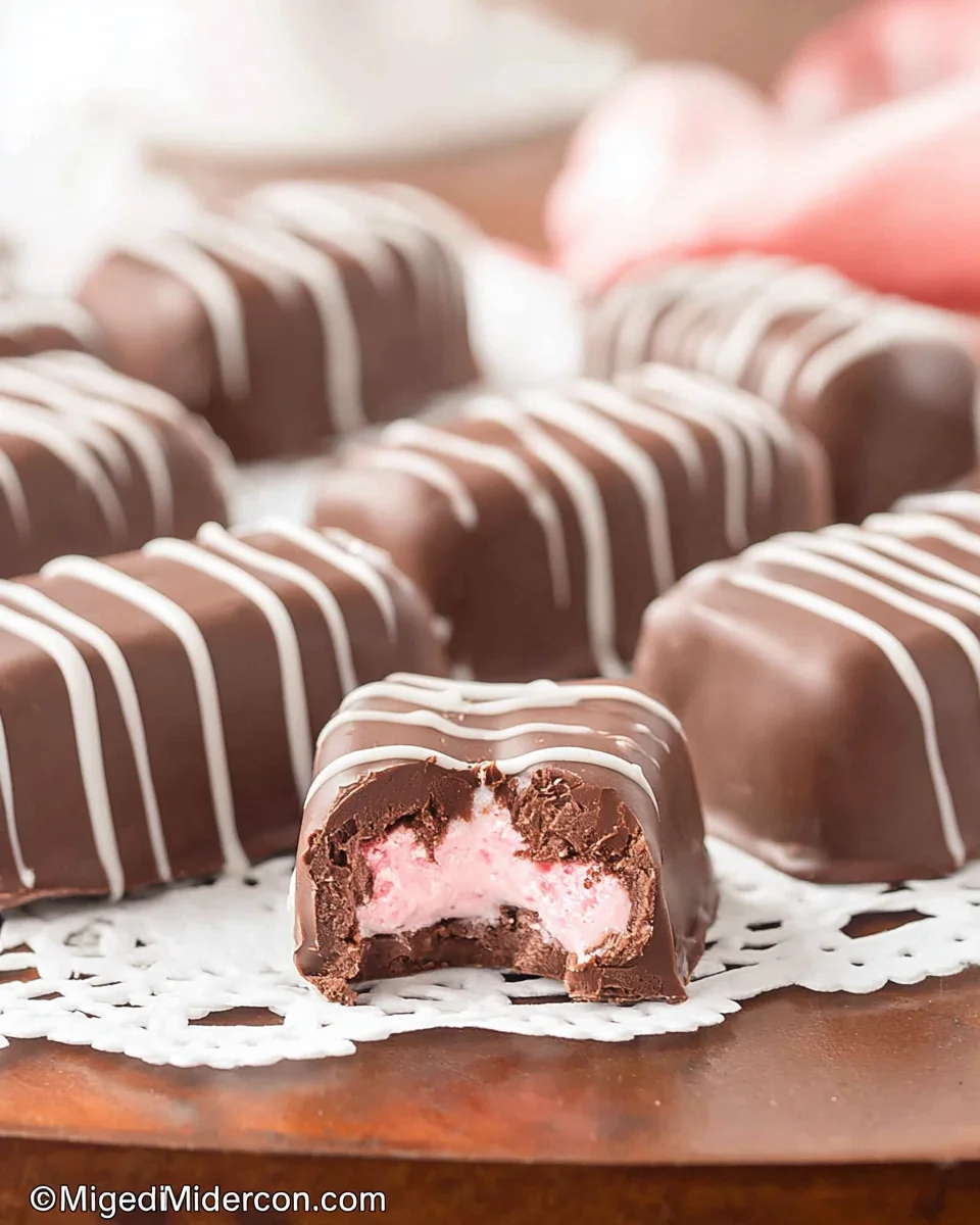 Strawberry Chocolate Creams