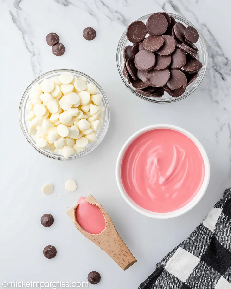 Strawberry Chocolate Creams ingredients