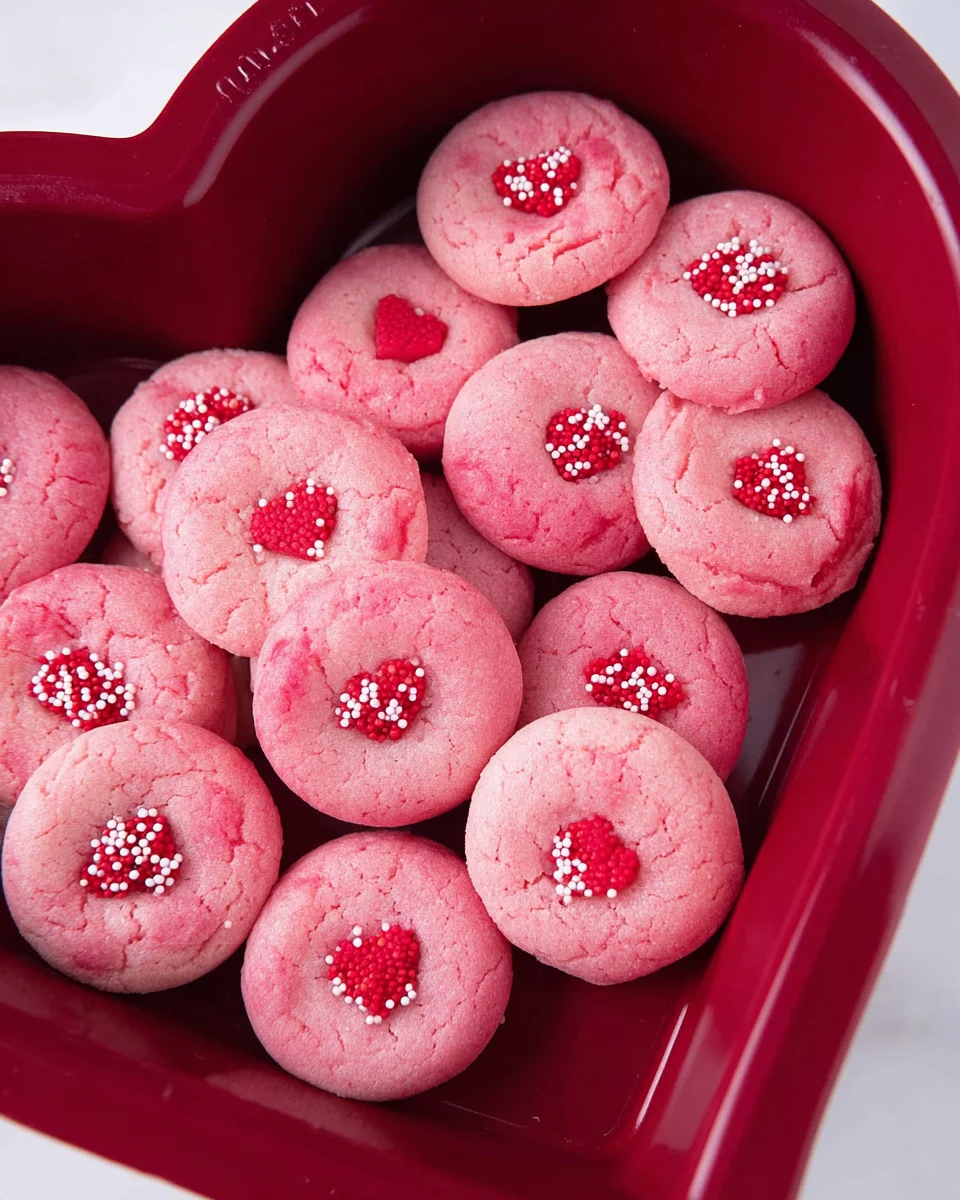 valentines day cookie cups