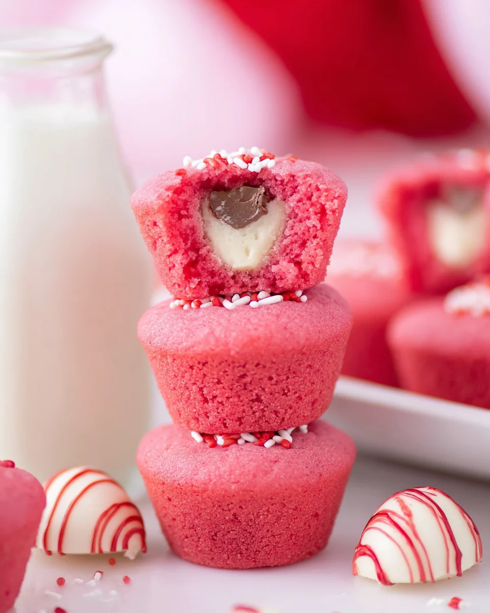 valentines day cookie cups