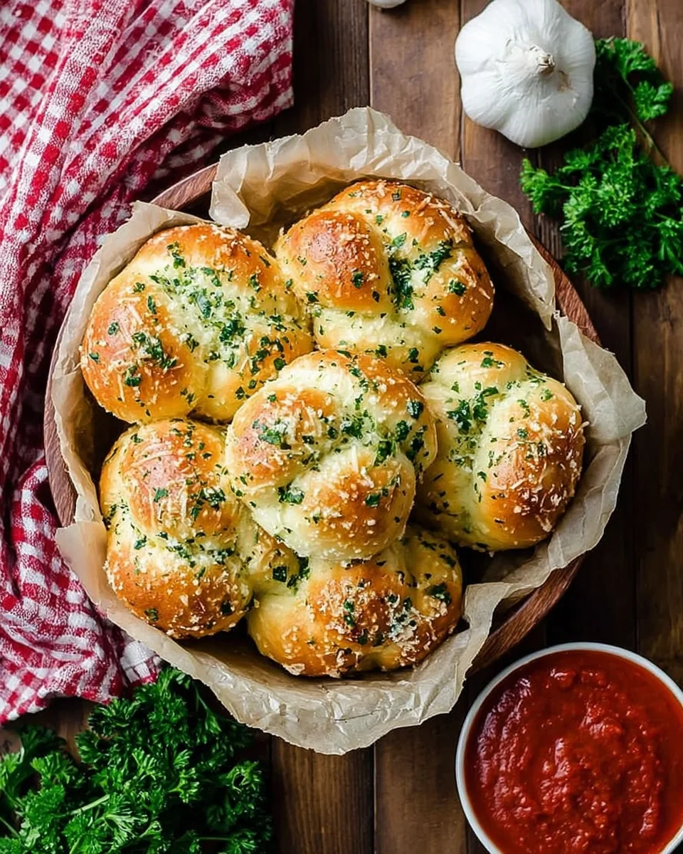 garlic knots recipe