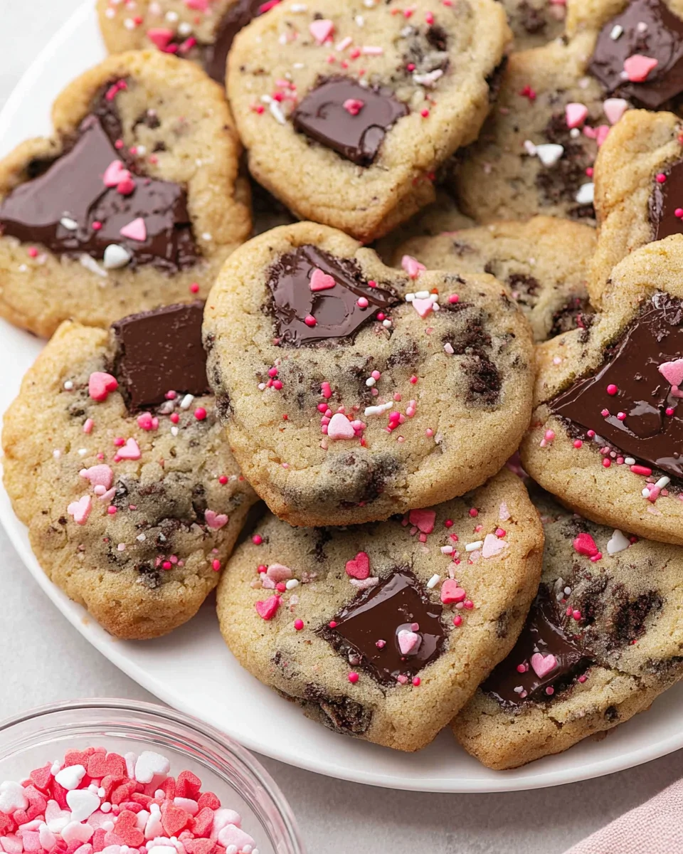 close up of a pile of cookies on a white platter