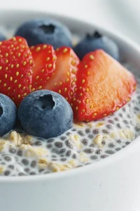 Healthy Overnight Oats and Chia Seed Pudding