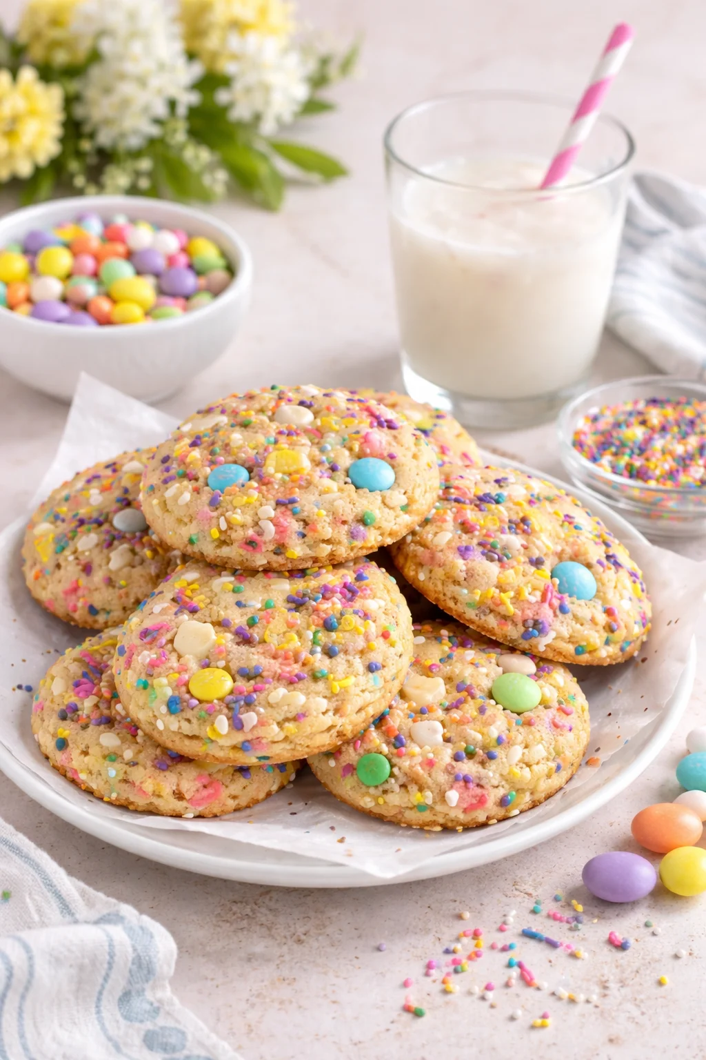 closing_final_dish-placeholder.png Alternative angle of Easter Cookies served with a pairing