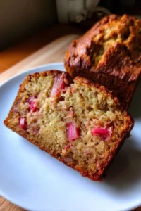 Rhubarb Bread - detail 1
