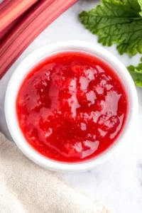 Healthy Rhubarb Jam Without Pectin