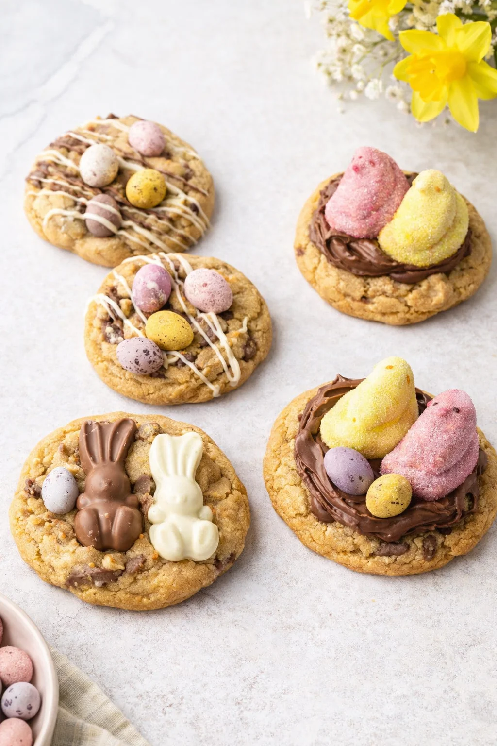 variations-placeholder.png Variation ideas for Easter Chocolate Cookies shown in a styled layout