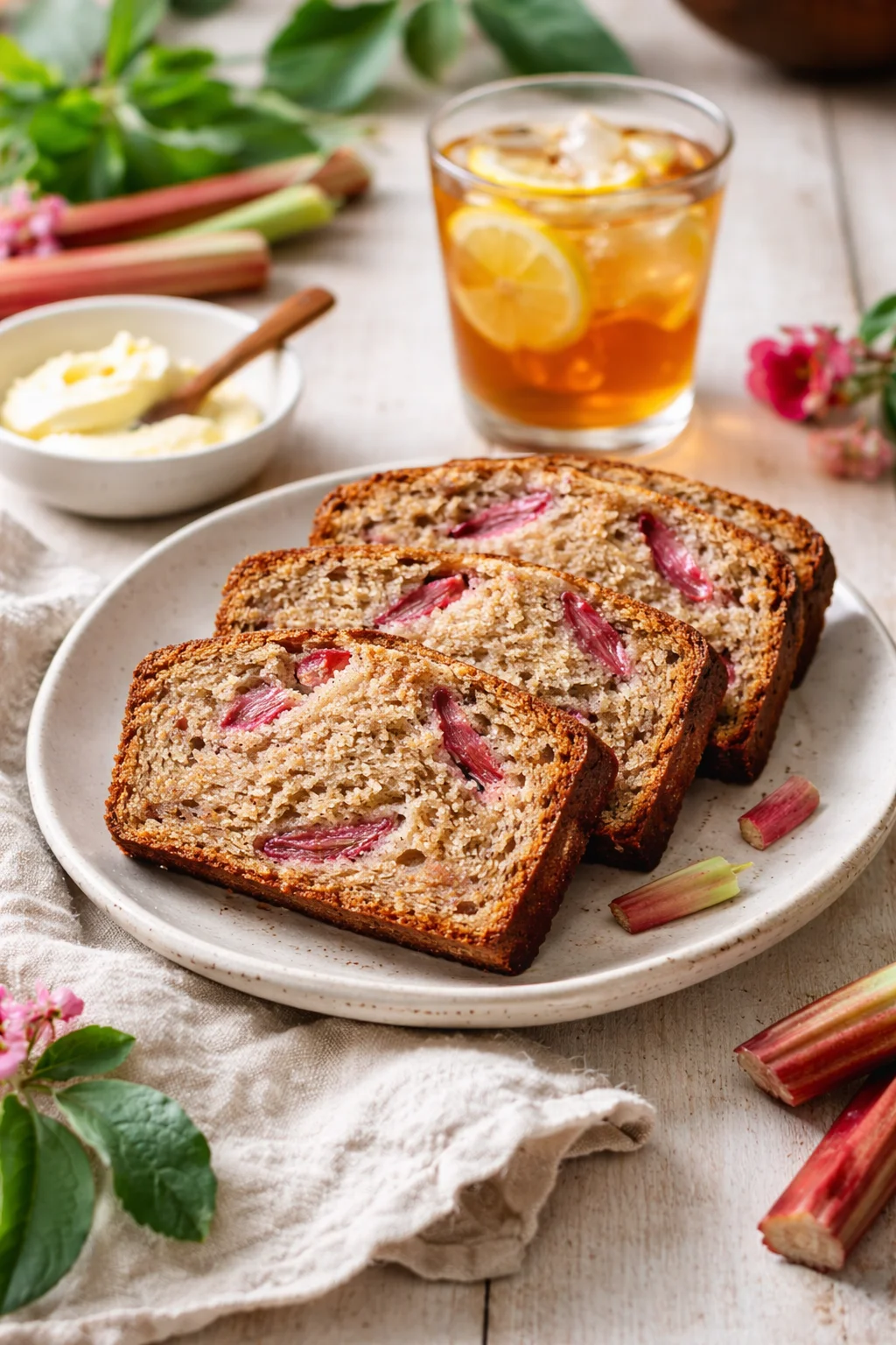 closing_final_dish-placeholder.png Alternative angle of Cinnamon Rhubarb Bread: A Deliciously Unique Recipe! served with a pairing