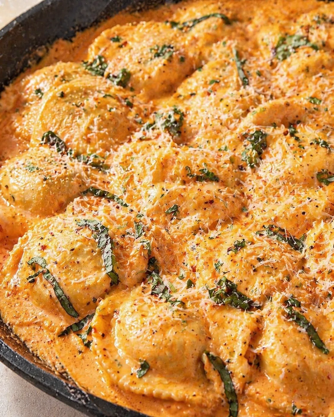 Final plated Ravioli Sauce - The Ultimate Comfort Food Delight served as a hero shot